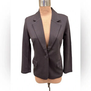 Mary Crafts Women’s Gray Blazer & Pants Set Suit Workwear Office Outfit Size 2